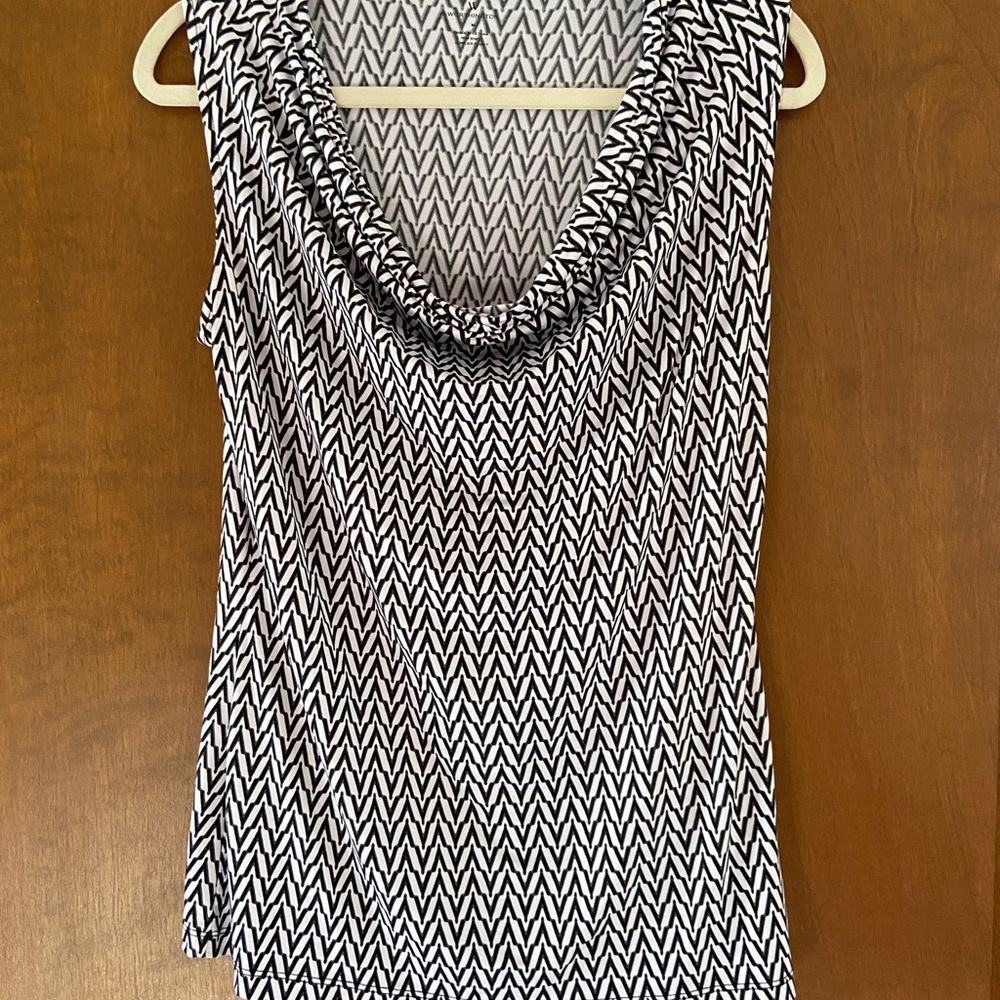 Worthington flowy blouse